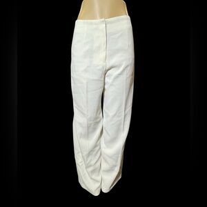 Pendleton Women's Wide Leg Ivory Dress Pants women’s size 8